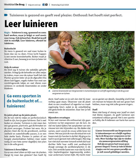 Weekblad de Brug leer luinieren